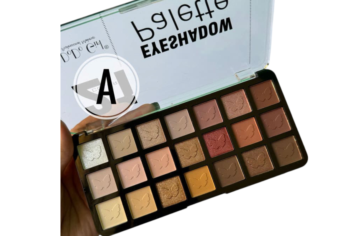 پالت سایه 21 رنگ مات و براق دودوگرل Do Do Girl