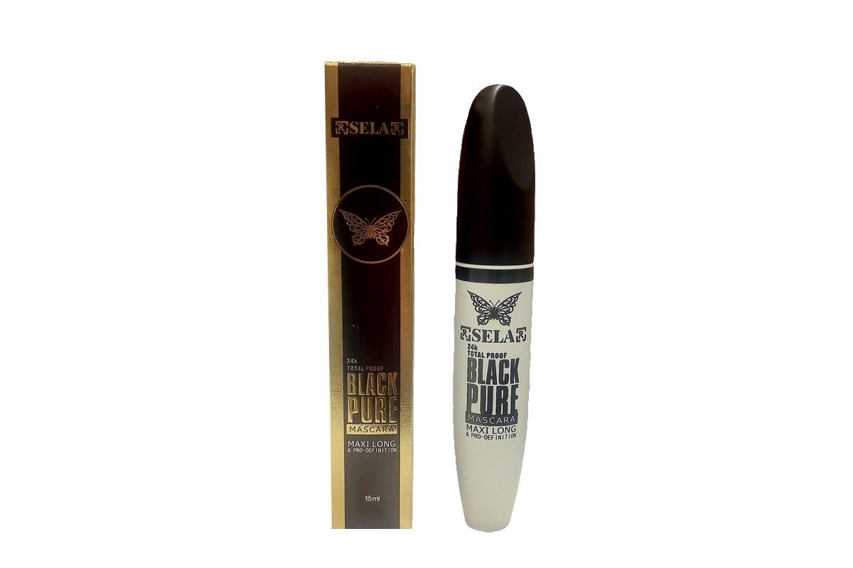 ریمل مشکی حجم دهنده 24 ساعته آرسلار با فرچه مویی (B) حجم 15ml