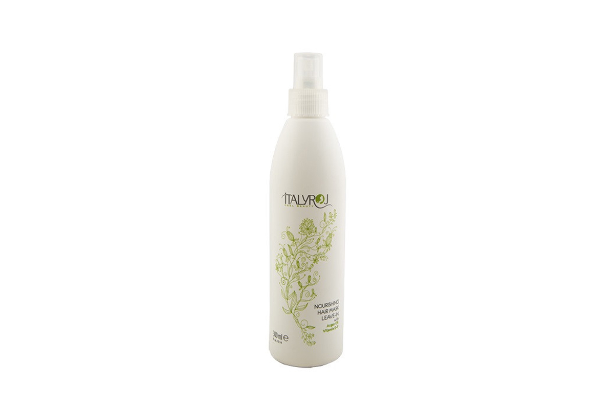 ماسک موی مغذی بدون آبکشی ایتالی رژ حاوی روغن آرگان و ویتامین E  F حجم 300ml