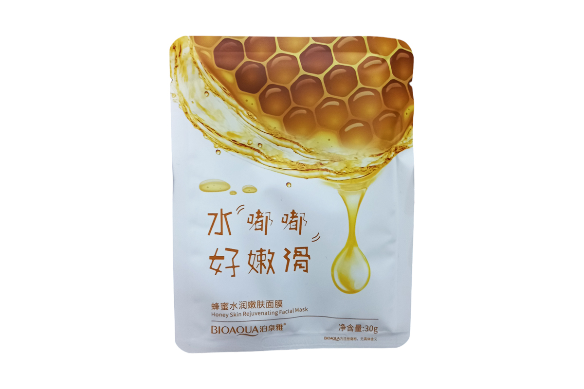 ماسک ورقه ای آبرسان و طراوت بخش عسل بیوآکوا 30gr