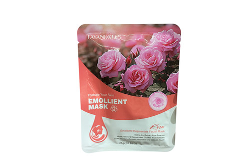 ماسک ورقه ای آبرسان و آرام بخش پوست گل رز Fayankou وزن 25gr