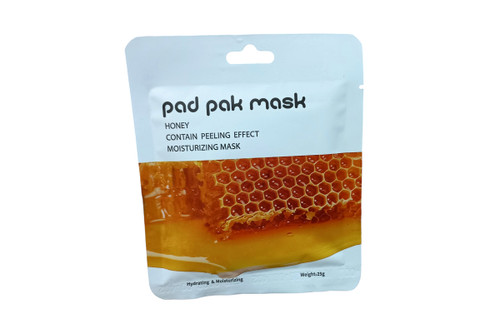 ماسک ورقه ای آبرسان و مرطوب کننده عسل پد پاک وزن 25gr