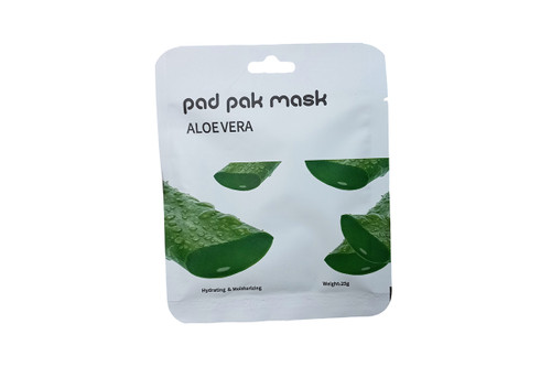 ماسک ورقه ای آبرسان و مرطوب کننده آلوئهورا پد پاک وزن 25gr