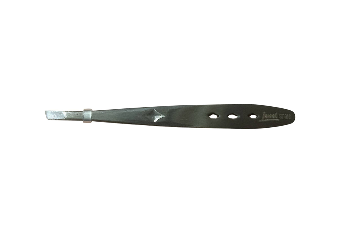 موچین انبری طرح سه لوی نقره ای جیول کد GT-215