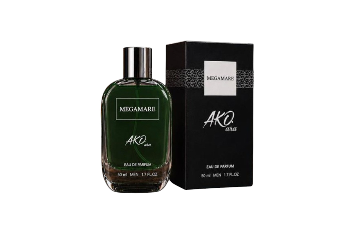 ادوپرفیوم شرکتی مردانه رایحه مگاماره اورتو پاریسی از AKO حجم 50ml
