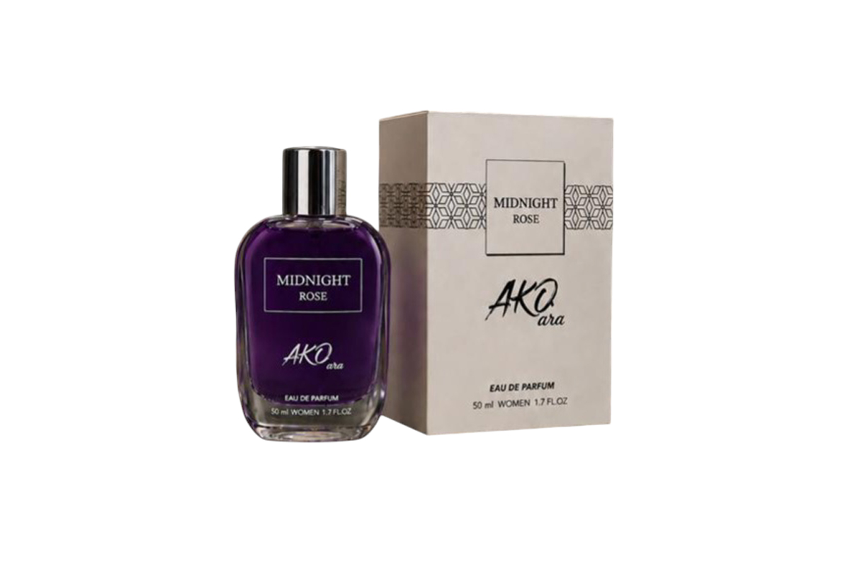 ادوپرفیوم شرکتی زنانه رایحه میدنایت رز لانکوم از AKO حجم 50ml