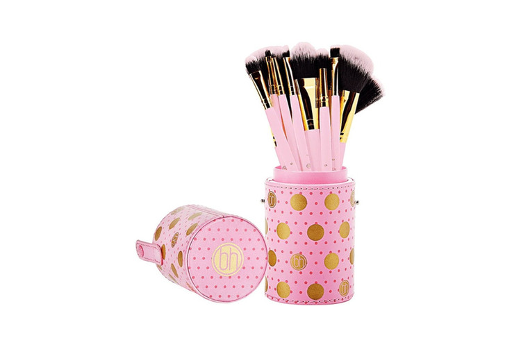 ست براش ۱1 تکه بی اچ کازمتیکس (BH Cosmetics) همراه با کیف استوانه ای