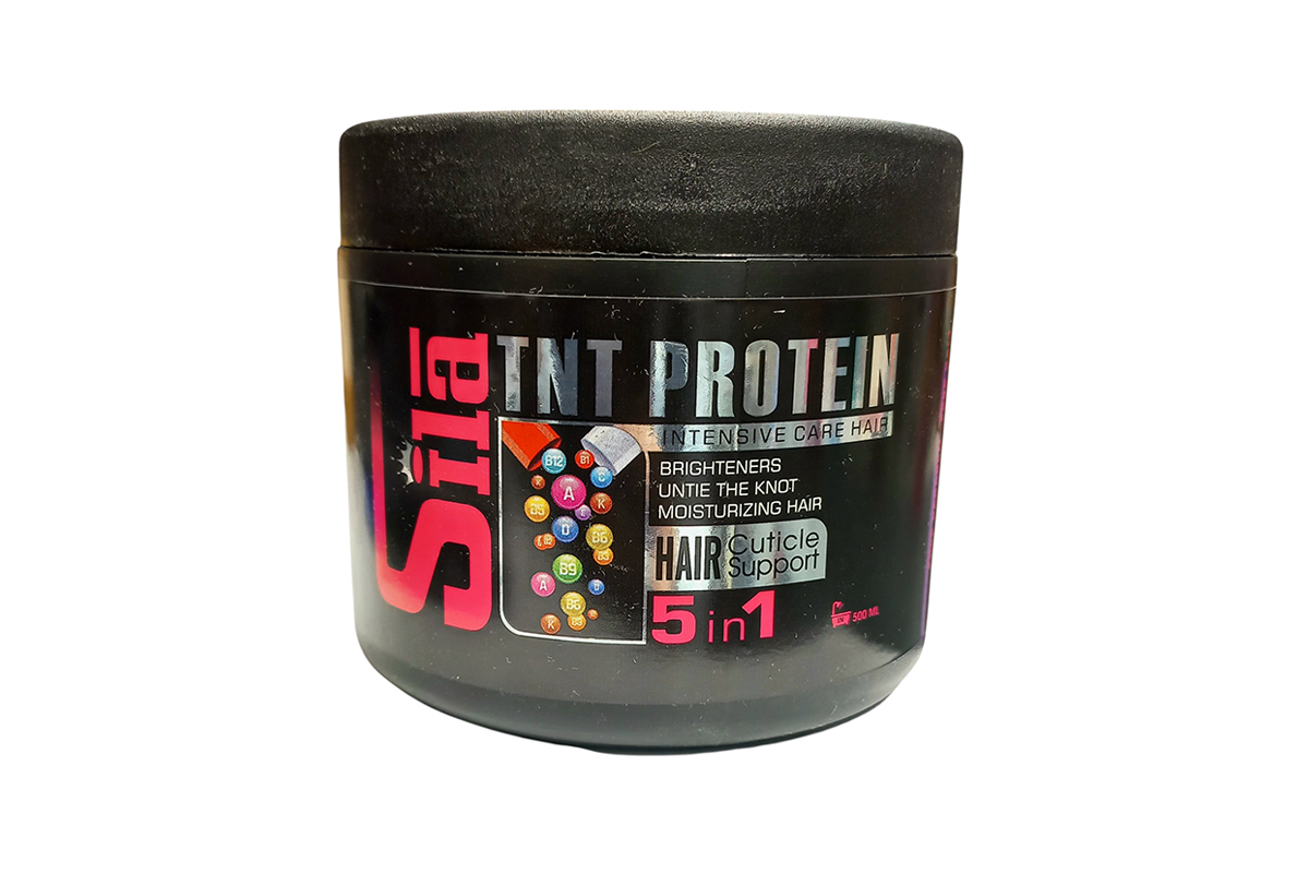 ماسک موی فری سولفات سیلا مدل 5in1 TNT Protein حجم 500ml