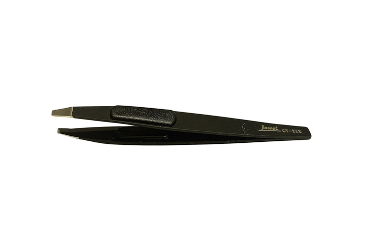 موچین انبری دکمه دار مشکی تیتانیوم جیول کد GT-212