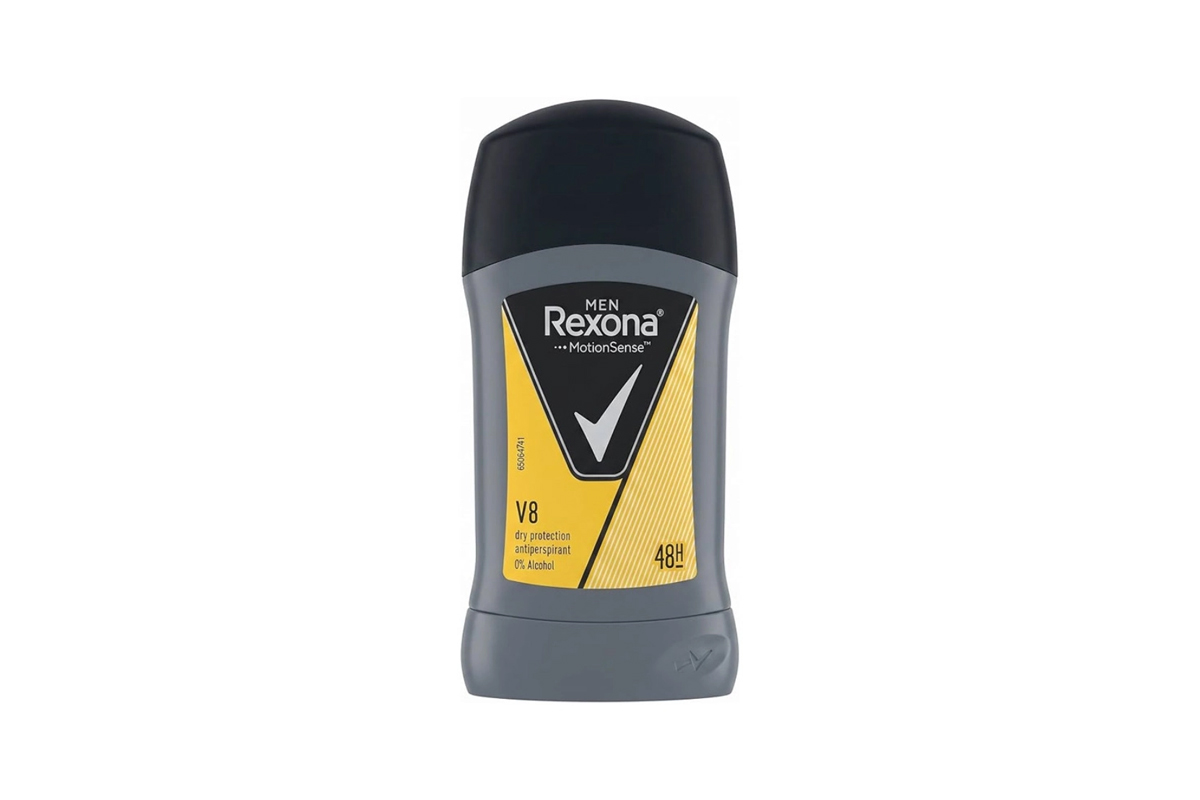 مام استیک صابونی 48 ساعته ضد تعریق مردانه رکسونا مدل V8 Dry Protection 40gr