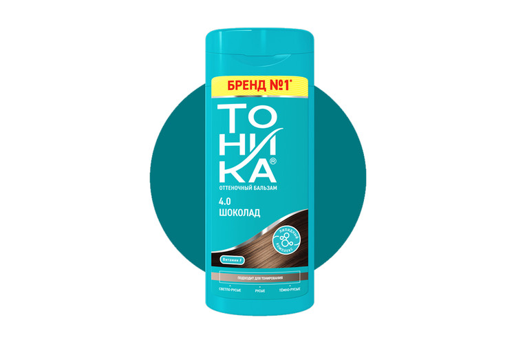 شامپو رنگساژ تونیکا شماره 4.0 قهوه ای شکلاتی 150ml
