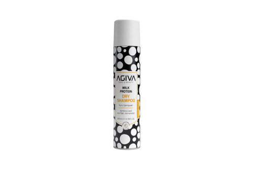 اسپری شامپو خشک آگیوا حاوی پروتئین شیر حجم 200ml