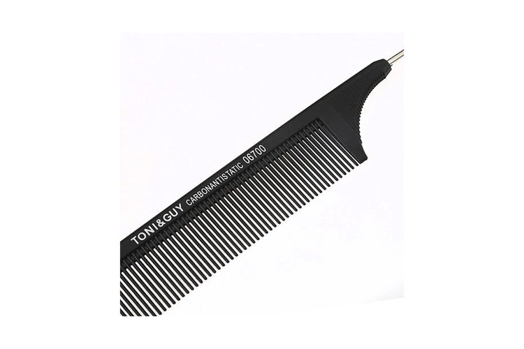 شانه دم باریک فلزی کربن پلاستیکی تونی اند گای (TONI&GUY) کد 06700