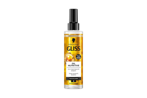 اسپری دوفاز طلایی گلیس GLISS مدل Oil Nutritive حجم 200ml